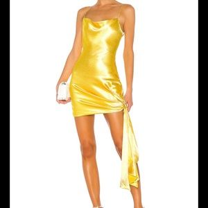 Cinq a Sept Ryder Dress Lemon sz 10